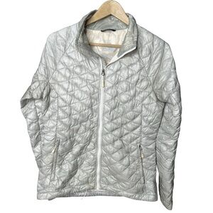 The North Face ThermoBall Quilted Jacket | Light Silver Gray | Women’s Small